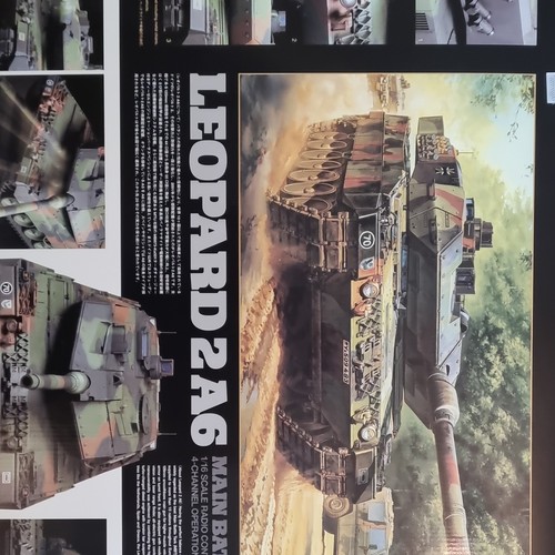 Tamiya leopard 2a6 main - leopard, battle