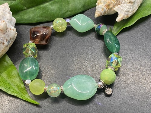 1st armband m acrylperlen - armband,