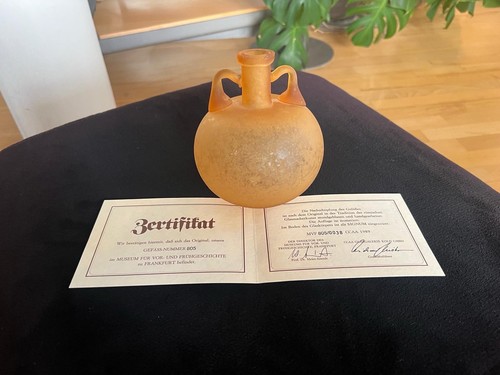 Römischer aryballos - römischer,