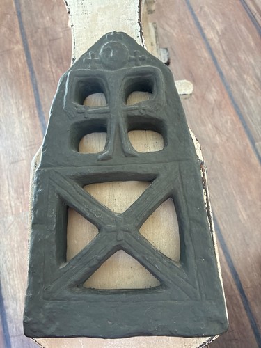 Wandrelief merowinger kreuz - merowinger,