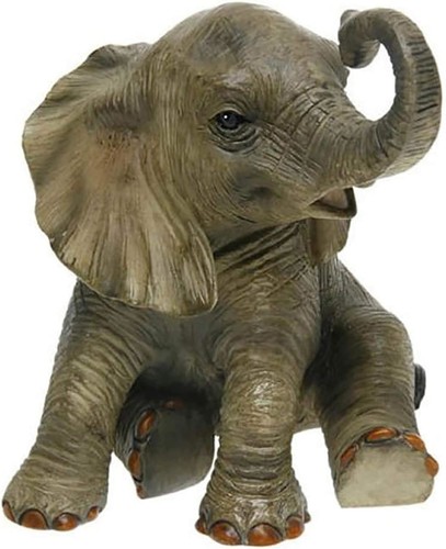 Dekofigur freundlicher elefant - dekofigur,