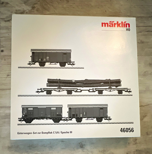 Märklin güterwagen set 4 - güterwagen-set,